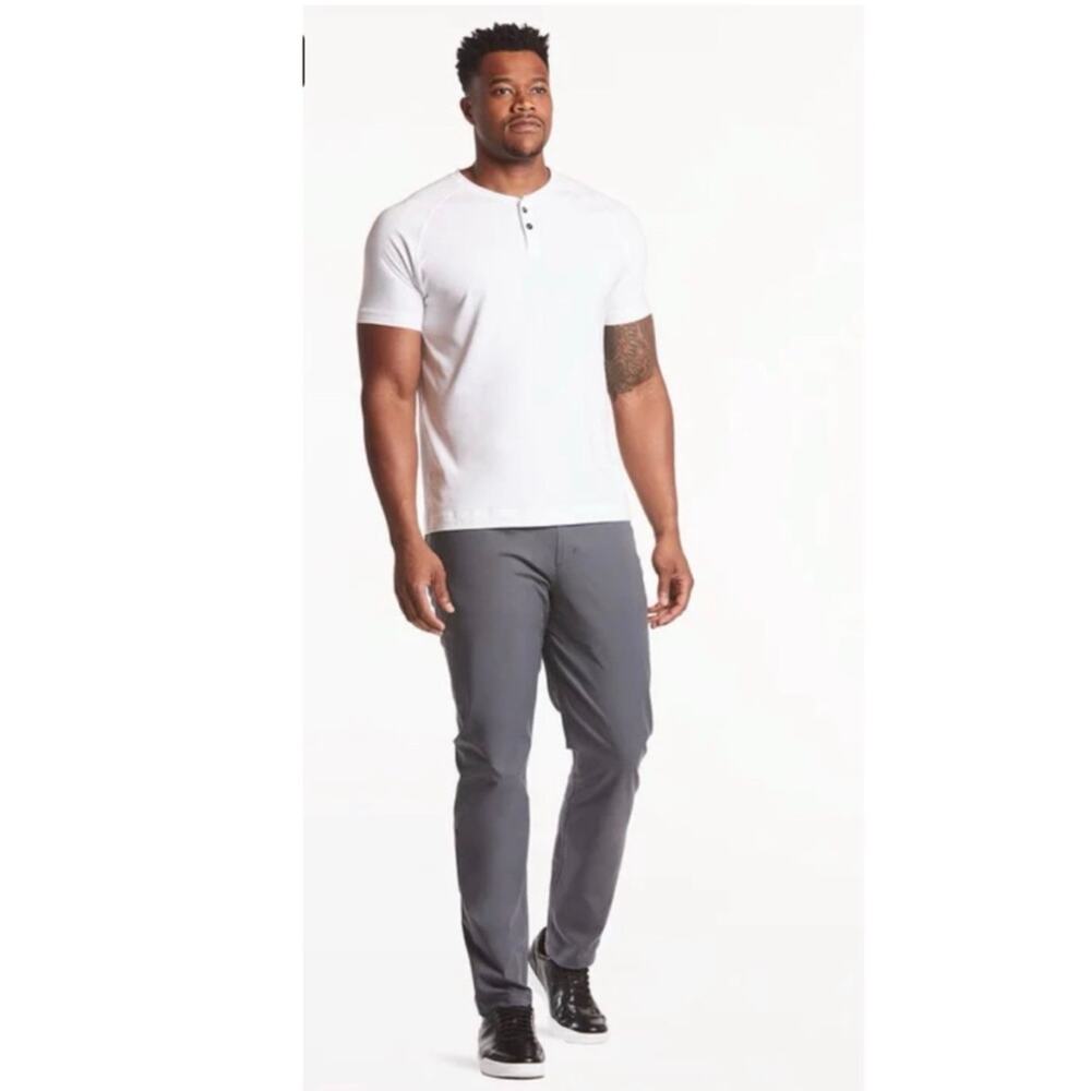 Public Rec Dealmaker (Workday 2.0) 5-Pocket Straight Leg Pants Gray 38x35